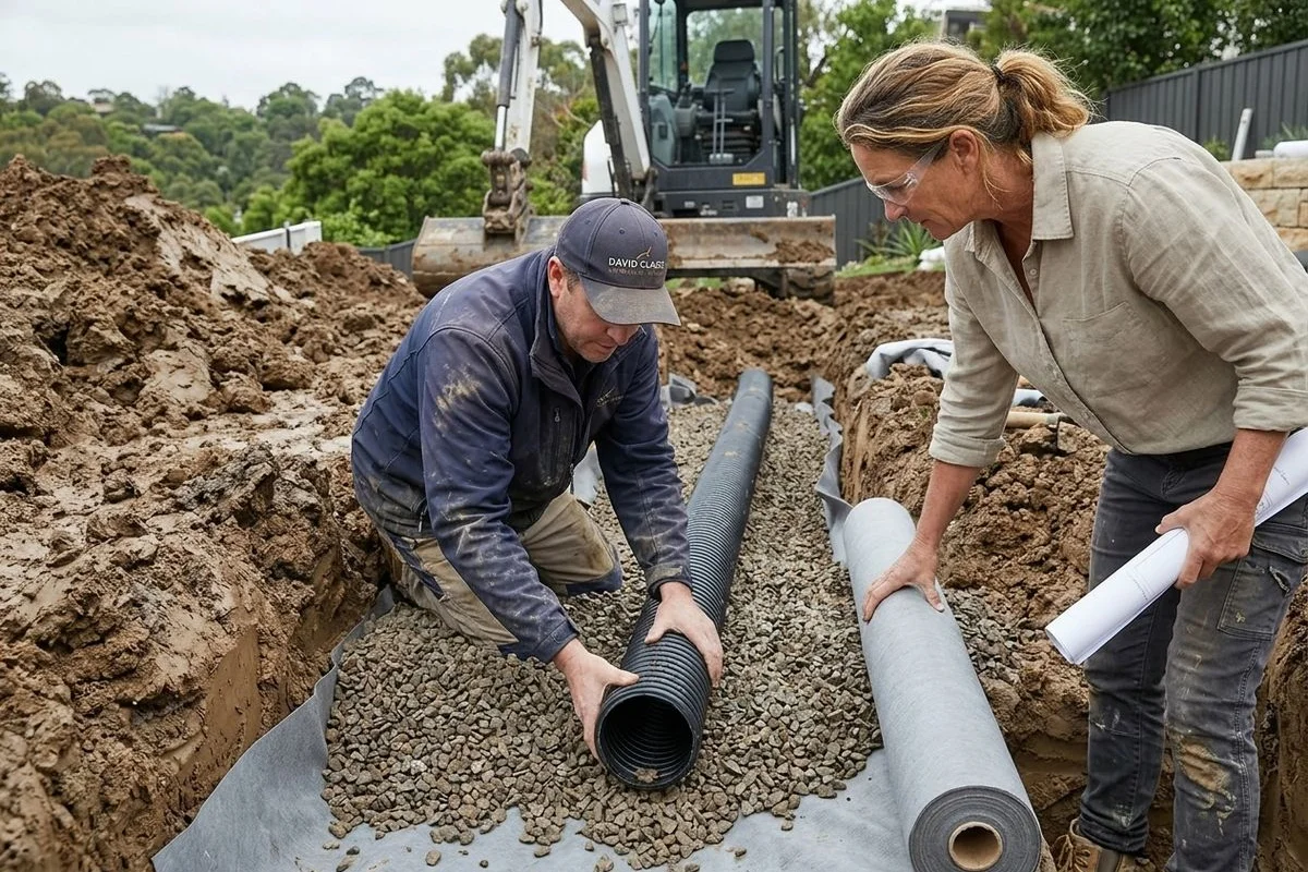 Drainage Solutions — detail photograph