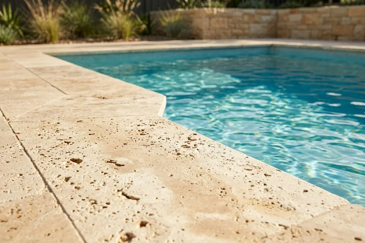 Travertine texture