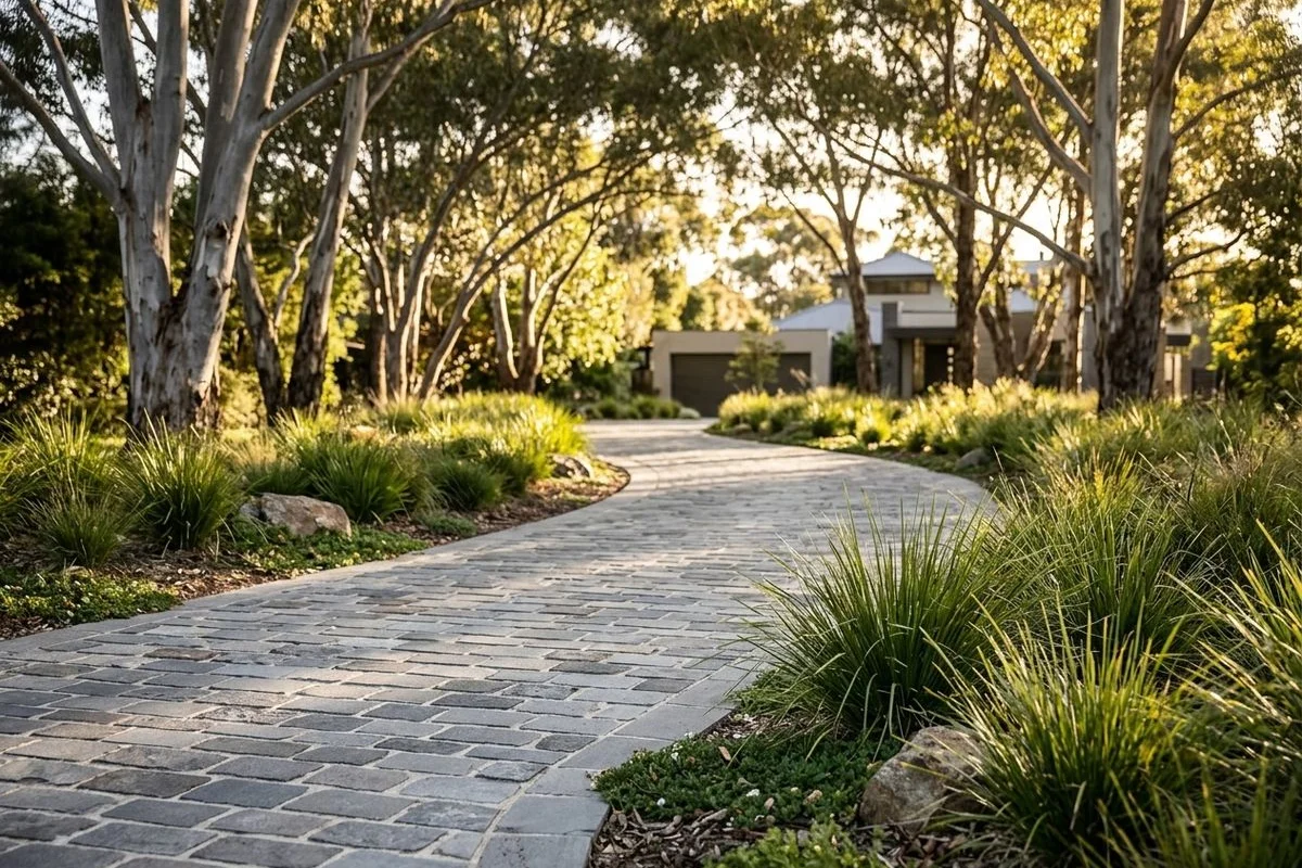 Paving & Driveways — detail photograph
