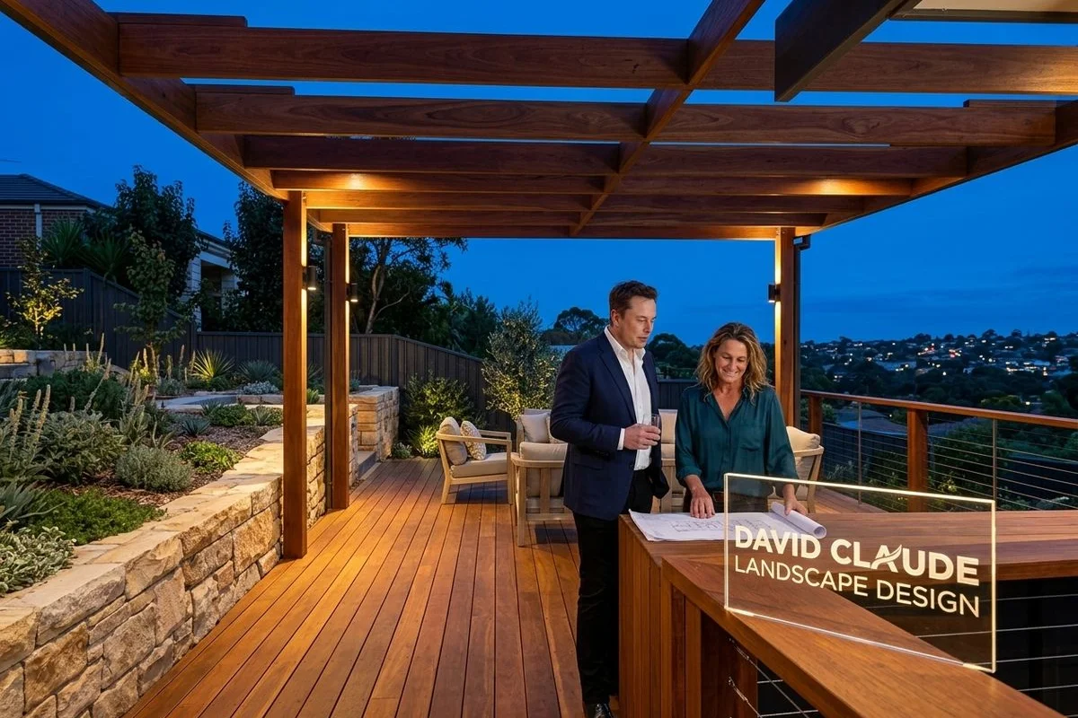 Decking & Pergolas — detail photograph