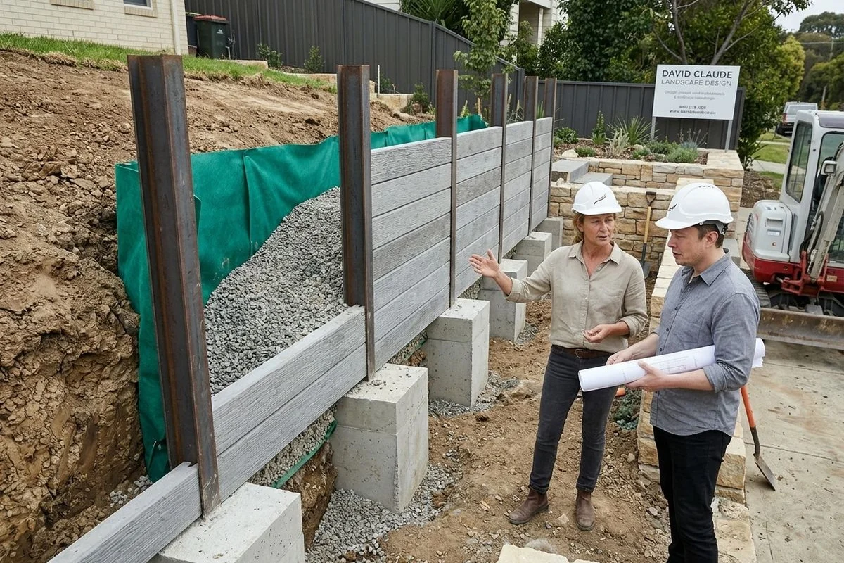 Retaining Wall Construction gallery image 3