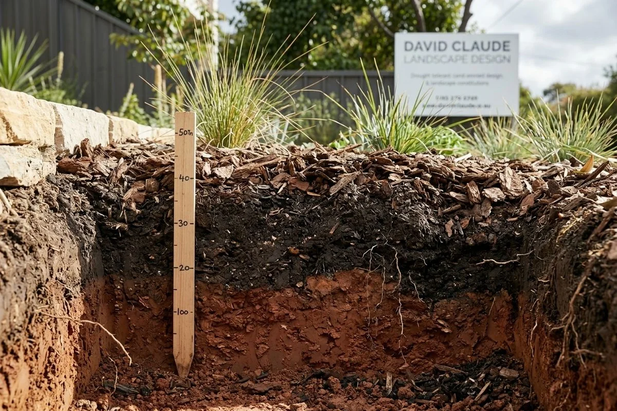 Soil cross-section