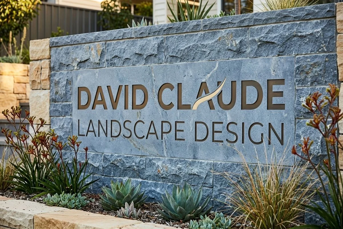 Bluestone cladding detail