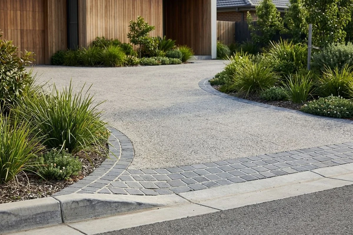 Transition curve at apron