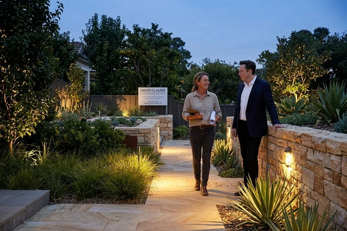 Garden Lighting — detail photograph