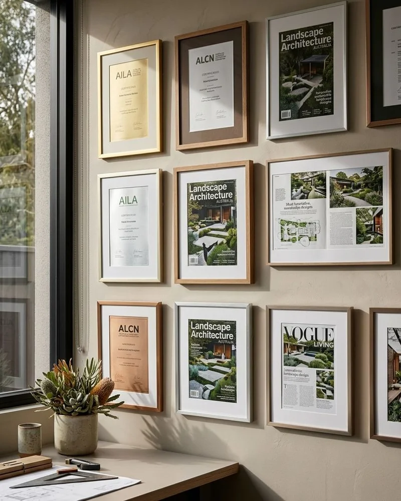 LIAV awards and magazine features in the studio